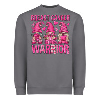 Storm Breast Cancer Warrior Gnomes Heavyweight Sweatshirt - texasbilliewilder