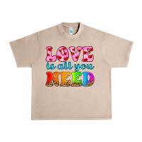 French Oak love is all you need Urban Heavy Tee - HRA Design Shop