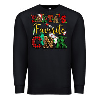Black santas favorite cna christmas Premium Sweatshirt - NancyCooperArtShop
