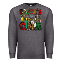 Charcoal Heather santas favorite cna christmas Premium Sweatshirt - NancyCooperArtShop