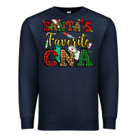 Navy santas favorite cna christmas Premium Sweatshirt - NancyCooperArtShop