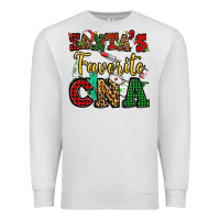 Oatmeal Heather santas favorite cna christmas Premium Sweatshirt - NancyCooperArtShop