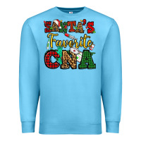 Ocean Blue santas favorite cna christmas Premium Sweatshirt - NancyCooperArtShop