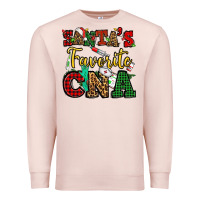 Pale Pink santas favorite cna christmas Premium Sweatshirt - NancyCooperArtShop