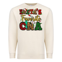 Sandshell santas favorite cna christmas Premium Sweatshirt - NancyCooperArtShop