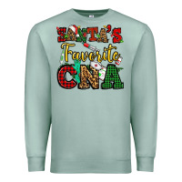 Seafoam santas favorite cna christmas Premium Sweatshirt - NancyCooperArtShop