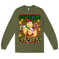 Army Green Christmas chick air freshener Long Sleeve Tee - Artiststas
