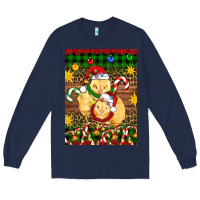 Navy Christmas chick air freshener Long Sleeve Tee - Artiststas