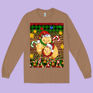 Christmas Chick Air Freshener Long Sleeve Tee Designed By Artiststas