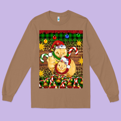 Christmas Chick Air Freshener Long Sleeve Tee Designed By Artiststas