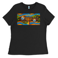 Black hanukkah with candlestick Ladies Tee - AdoDesignShop