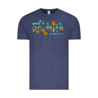 Vintage Denim made to worship with sunflowers Vintage Tee - HRA Design Shop