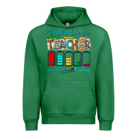 Emerald battery life of a teacher monday friday Urban Hoodie - NancyCooperArtShop