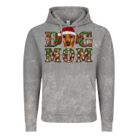 Cloud Rock christmas dog mom dachshund Vintage Hoodie - RanaPortraitStore