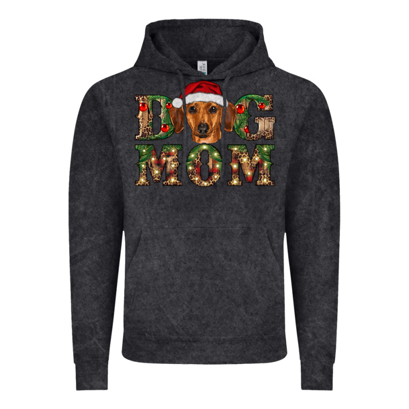 Christmas Dog Mom Dachshund Vintage Hoodie by RanaPortraitStore | Teevron