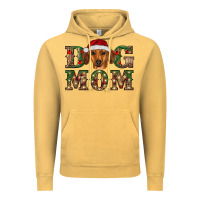 Vintage Mustard christmas dog mom dachshund Vintage Hoodie - RanaPortraitStore