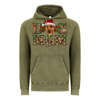 Vintage Olive christmas dog mom dachshund Vintage Hoodie - RanaPortraitStore