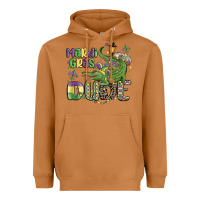 Meerkat mardi gras dude alligator Heavyweight Hoodie - MaliasSmallBusiness