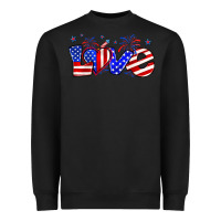 Black love 4th of july Heavyweight Sweatshirt - Zillion Design Studio