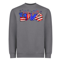 Storm love 4th of july Heavyweight Sweatshirt - Zillion Design Studio
