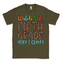 Army Green watch out fifth grade here i come! Classic Tee - JahusDesignShop