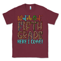 Burgundy watch out fifth grade here i come! Classic Tee - JahusDesignShop