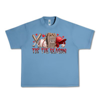 Pebble Blue tis the season baseball Urban Heavy Tee - RacoonDesign