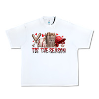 White tis the season baseball Urban Heavy Tee - RacoonDesign