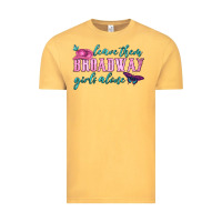 Vintage Mustard leave them broadway girls alone Vintage Tee - HRA Design Shop