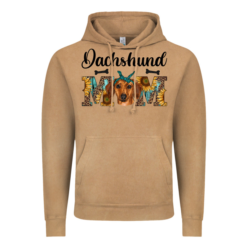 Western Dachshund Mom Vintage Hoodie by RanaPortraitStore | Teevron