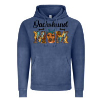 Vintage Denim western dachshund mom Vintage Hoodie - RanaPortraitStore