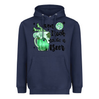 Navy even ırısh needs a beer Heavyweight Hoodie - MaliasSmallBusiness