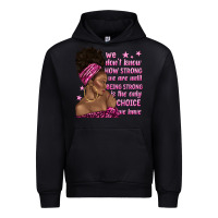 Black afro woman cancer Urban Hoodie - texasbilliewilder