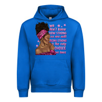 Cobalt afro woman cancer Urban Hoodie - texasbilliewilder