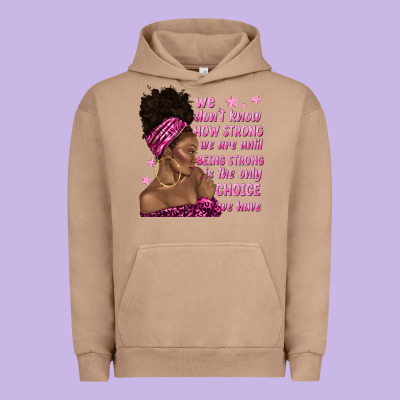 Afro Woman Cancer Urban Hoodie Designed By Texasbilliewilder