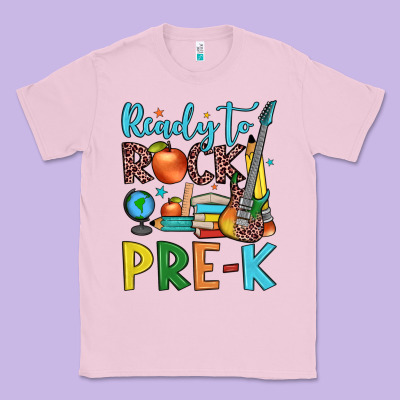 Ready To Rock Pre K Classic Tee Designed By Jahusdesignshop