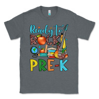 Charcoal Heather ready to rock pre k Classic Tee - JahusDesignShop