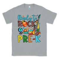 Heather Grey ready to rock pre k Classic Tee - JahusDesignShop