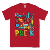 Red ready to rock pre k Classic Tee - JahusDesignShop