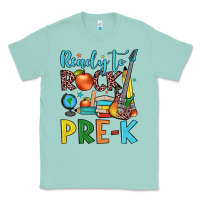 Seafoam ready to rock pre k Classic Tee - JahusDesignShop