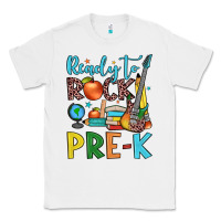 White ready to rock pre k Classic Tee - JahusDesignShop