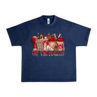 Navy tis the season Urban Heavy Tee - RacoonDesign