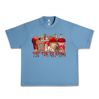 Pebble Blue tis the season Urban Heavy Tee - RacoonDesign