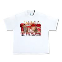 White tis the season Urban Heavy Tee - RacoonDesign