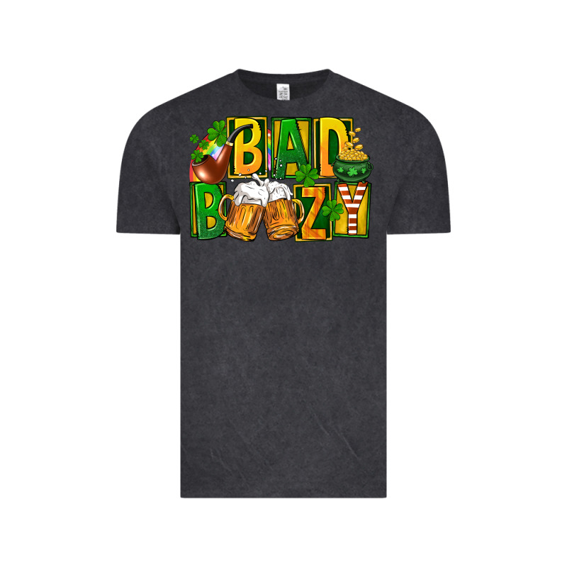 Bad Boozy St Patricks Vintage Tee by FaDigitalArtStudio | Teevron