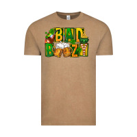 Vintage Coffee bad boozy st patricks Vintage Tee - FaDigitalArtStudio