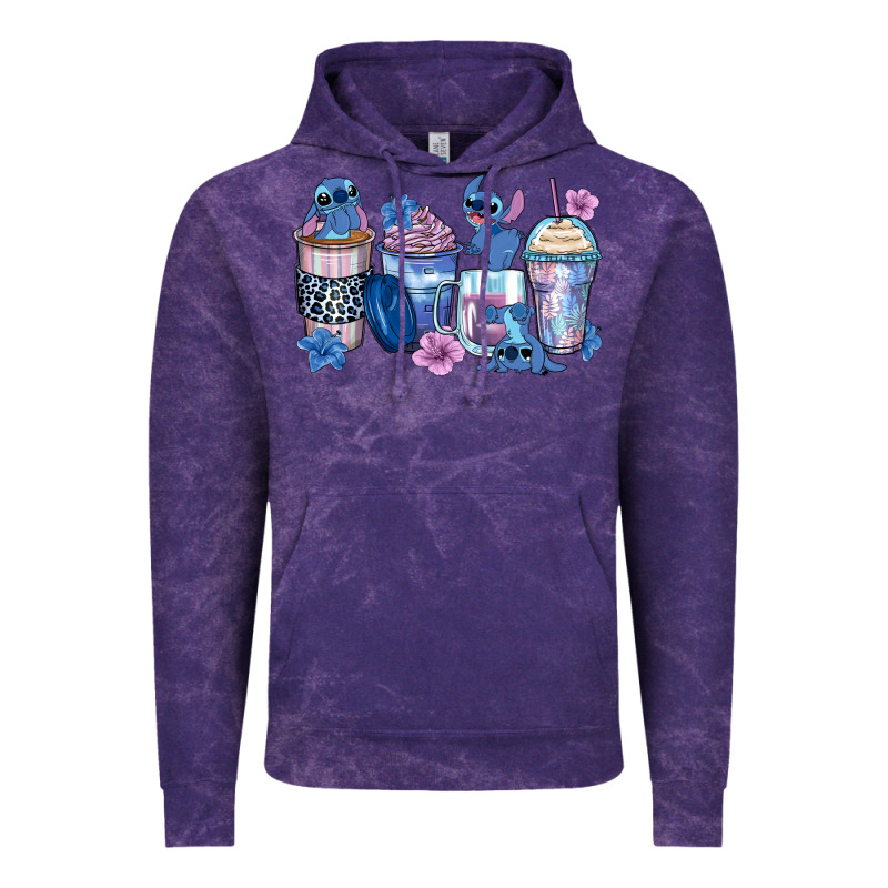 Stitch Coffee Cups Vintage Hoodie by Zillion Design Studio | Teevron
