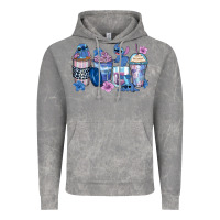 Cloud Rock stitch coffee cups Vintage Hoodie - Zillion Design Studio