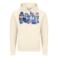 Vintage Artic stitch coffee cups Vintage Hoodie - Zillion Design Studio
