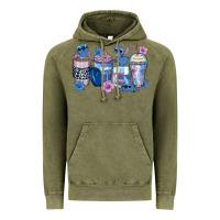 Vintage Olive stitch coffee cups Vintage Hoodie - Zillion Design Studio